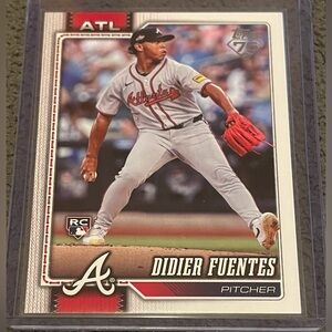 DIDIER FUENTES 2026 TOPPS SERIES 1 ROOKIE CARD-75th Anniversary